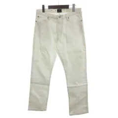 ピーエスポールスミス PS Paul Smith デニム パンツ ジーンズ ストレート ジッパーフライ L 白 ホワイト