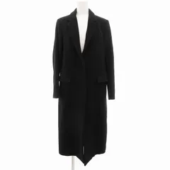 ジャーナルスタンダードレサージュ journal standard L'essage チェスターコート ジャケット ロング丈 メルトン 2 黒 ブラック /JS ■FF