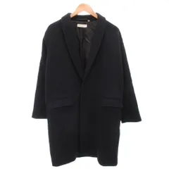 B&Y ユナイテッドアローズ BEAUTY&YOUTH ビューティー&ユース ショールカラーコート ウール M 黒 ブラック /FF ■GY14