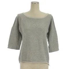 レイビームス Ray Beams スウェット カットソー 五分袖 裏毛 グレー ■GY14