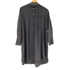 ミズイロインド mizuiro ind バンドカラー シャツワンピース レディース 表記無 