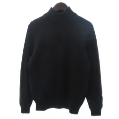 ポロゴルフ ラルフローレン POLO GOLF RALPH LAUREN ニット セーター 長袖 ハーフジップ ワンポイント ロゴ刺繍 ウール グレー M