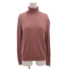バーバリー ロンドン BURBERRY LONDON タートルネックニット セーター シルク混 カシミヤ混 5 ピンク 長袖 /FF ■GY14