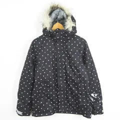 バックスポット VAXPOT スノーボード ウェア ジャケット M ブラック ドット kz13165