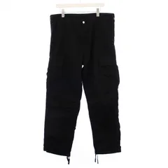 カーハート carhartt Troop Pants カーゴパンツ ワークパンツ W36 L32 黒 /KH ☆AA★