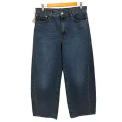 ジーユー GU バレルレッグジーンズ メンズ  32