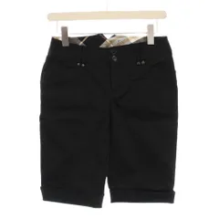 バーバリーブルーレーベル BURBERRY BLUE LABEL ショートパンツ ハーフパンツ 36 ブラック FQ506-253-09 /YM