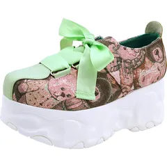 [ヨースケ] プラットフォーム 2810163 レディース ピンクコンビ 23.5 cm