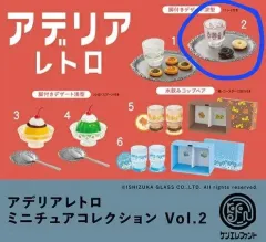 アデリア レトロ ミニチュア コレクション ガチャ 2弾 ドーナッツセット - ビンテージ物語
