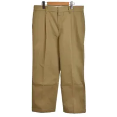 ワコマリア WACKO MARIA ディッキーズ DICKIES 22AW PLEATED TROUSERS BEIGE チノパン ワークパンツ ベージュ DICKIES-WM-PT11