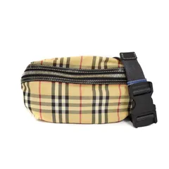 バーバリー BURBERRY ノバチェック ボディバッグ ウエストポーチ ベージュ 4074307 ☆AA★