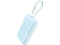 【新品・3営業日で発送】ANKER アンカー Anker Zolo Power Bank (10000mAh 30W Built-In USB-Cケーブル) ブルー