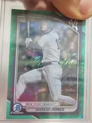 ニューヨーク・ヤンキース スペンサー・ジョーンズ Bowman クロム 野球 カード /125