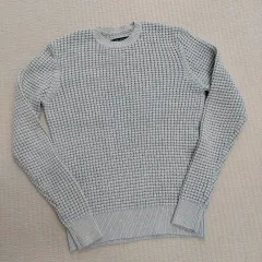 メンズ95サイズ ALLSAINTS オールセインツ ワッフルニット