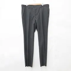 CORDURA パンツ スラックス ストレート ロング 脇ゴム 大きいサイズ グレー 110 サンプル品