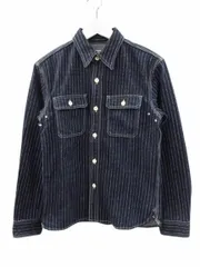名品 38 M ウォバッシュ ワーク デニムシャツ フラットヘッド 7012W ザ フラットヘッド THE FLAT HEAD 7012W デニムワークシャツ