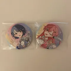 プロジェクトセカイ 感謝祭 5周年 缶バッジ 遥 桃井 愛莉