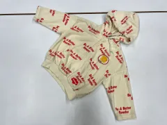 BEBE DE PINO ベベデピノ 100 タオル レタリング WHO スウェット キッズ