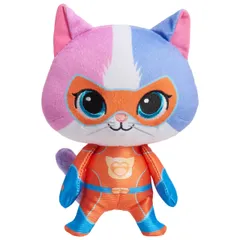 Disney Junior SuperKitties Small Plush Stuffed Animal, Buddy, Kitten, Super Soft Plush, Officially Licensed Kids Toys for Ages 2  