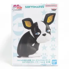 中古 未開封品 SOFVIMATES ジョジョの奇妙な冒険 スターダストクルセイダース イギー vol.4  BANDAI NAMCO/バンダイナムコ フィギュア pr02643