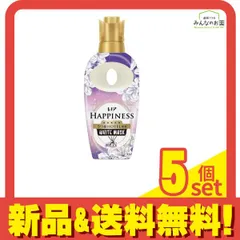 レノアハピネス 夢ふわタッチ ホワイトムスクの香り 本体 460mL 5個セット まとめ売り