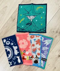 ムーミン タオルハンカチ 5枚セット