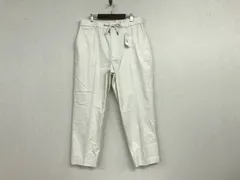 新品未使用本物グローバルワークGLOBALWORKイージーストレッチコットンリネン麻チノパンツメンズサーフアメカジミリタリーワークストリートスケータービジネススーツモードドレスゴルフバイカー白ホワイトXL