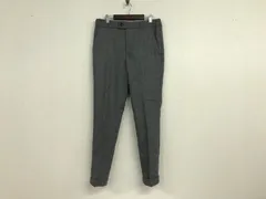 新品未使用本物ビームスBEAMSイージーウールスラックスパンツメンズサーフアメカジミリタリーワークストリートスケータービジネススーツモードドレスゴルフバイカーグレーS