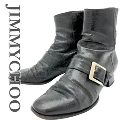 JIMMY CHOO ブーツ 本革 ブラック 2309A