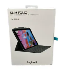 ロジクール iPadキーボードケース SLIM FOLIO YR0077 第7世代 logicool