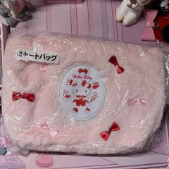 ハローキティ 当たりくじ 3番賞 バッグ トートバッグ ファーバッグ