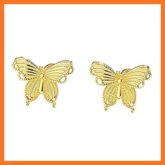 【新品】 Umiwe S925シルバー ピアス レディース バタフライ 蝶 モチーフ リアル 精巧 デザイン ボール 玉 ピアスキャッチ 耳せん 金属アレルギー対応 つけっぱなし 就寝可能 ニッケルフリー 敏感肌 小さめ シンプル おしゃれ 上品 個性的  0