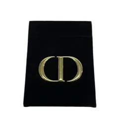 DIOR/ChristianDior(ディオール/クリスチャンディオール) ミラー美品  - 黒×ゴールド ノベルティ