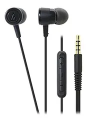 【中古】 audio technica オーディオテクニカ iPod/iPhone/iPad専用カナル型イヤホン ブラック ATH-CKL220i BK