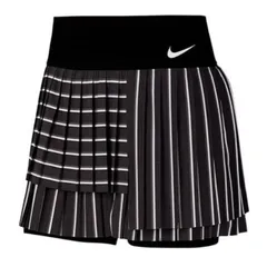 NIKE  ナイキ  テニス  スコート  Мサイズ  中古品  黒 ストライプ柄