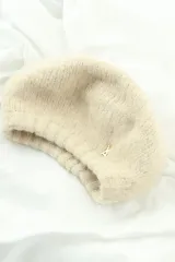 (F) VARZAR（バザール）帽子 パン帽子 バケット ベレー帽 起毛 冬 暖かい-2819