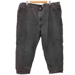 リーバイス Levis 00S MADE IN USA 560 ブラックデニムパンツ ボタン裏512刻印 メンズ  W54 L30