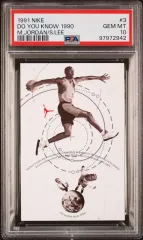 ナイキ エアジョーダン 1991 カード PSA 10