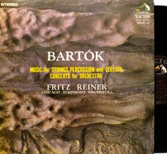 LP SRA-2115 Fritz Reiner Bartók Music for Strings, Percussion and Celesta Chicago Symphony Orchestra Classical Record 2601