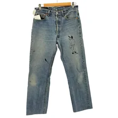 リーバイス Levis 501XX ペイント加工 ボタンフライデニム メンズ  W35 36