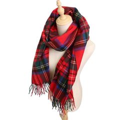 美品 Johnstons of Elgin ジョンストンズオブエルガン 大判ストール