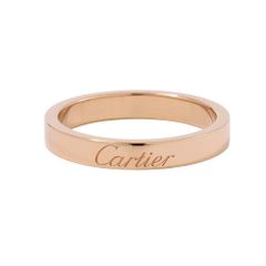 カルティエ リング C ドゥ カルティエ ウェディング K18PGピンクゴールド リングサイズ51 B4087200 Cartier 指輪