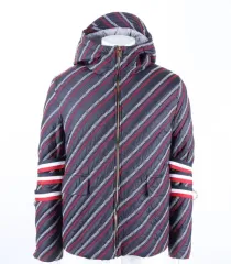 モンクレール ストライプ グースダウン ダウン