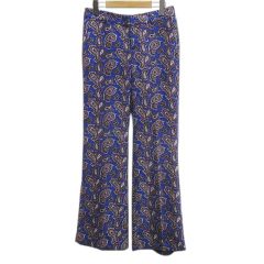 ドゥロワー Drawer RESORT1 ウールヘリンボーンケヌキパンツ 38 グレー  