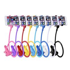 クリップ式 スマホスタンド フレキシブルアーム スマートフォン 携帯 スマホ用 スマホホルダー スタンド ホルダー