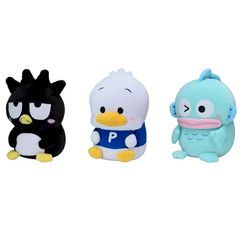 ゆるかわサンリオキャラクターズ　ぽちゃちま　ぬいぐるみVol.4 バツマル　ハンギョドン　SEGA セガ