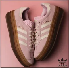 ⚪︎ Adidas ⚪︎ Gazelle Bold Clear Pink Cream White