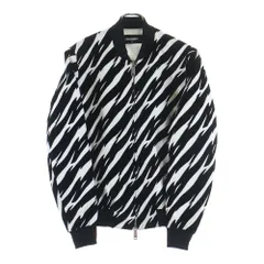 DSQUARED2 (ディースクエアード) ゼブラ柄 ブルゾンジャケット ブラック/ホワイト S74AM0704 S47280のサムネイル