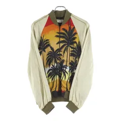 SAINT LAURENT PARIS (サンローランパリ) 16SS パームツリー サテンテディ スーベニアジャケット オレンジ 419263 Y548Kのサムネイル