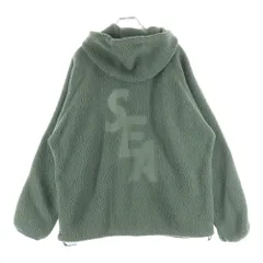 snow peak (スノーピーク) 21AW ×WIND ANDSEA THERMAL BOA FLEECE JACKET ウィンダンシー サーマル フーデッド ボアフリースジャケット カーキ WAS-JK-21AM701のサムネイル